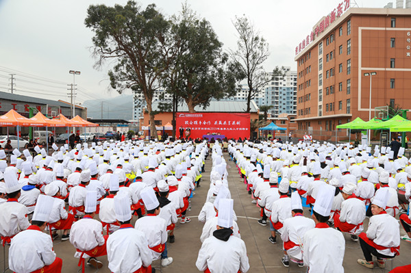 学校企业双向发力 烹饪人才成市场“香饽饽”