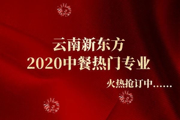 云南新东方2020中餐热门专业简介